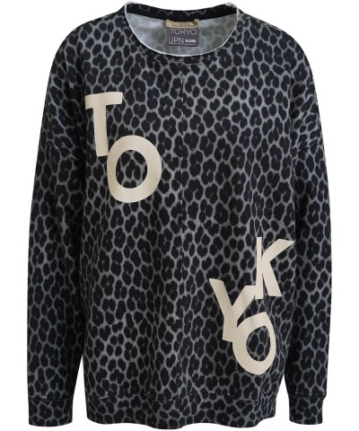 Smith & Soul - Oversized Sweatshirt in Anthrazit