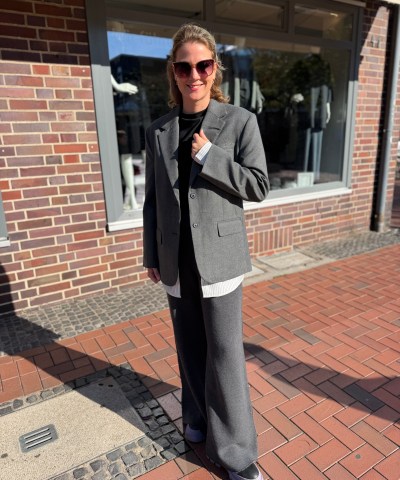 10DAYS - Statement Blazer in Anthrazit