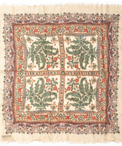 JcSophie - "Renna" Woll-Paisleytuch in Beige