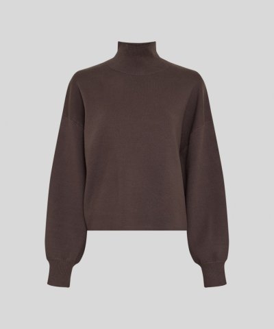 MSCH Copenhagen - MSCHMercy Turtleneck Rollkragen in Braun
