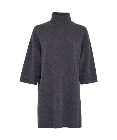 MSCH Copenhagen - MSCHOsiris langer Strickpullover Grau
