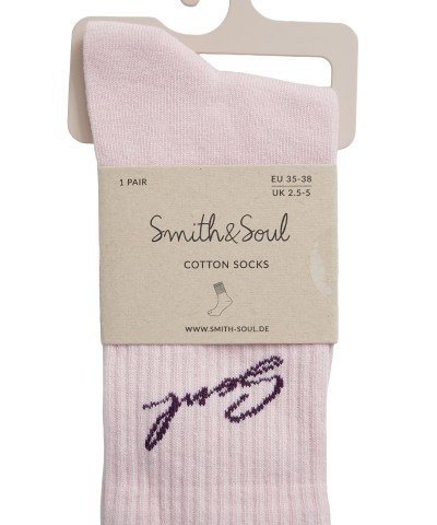Smith & Soul - Socken "Soul" in Rosé